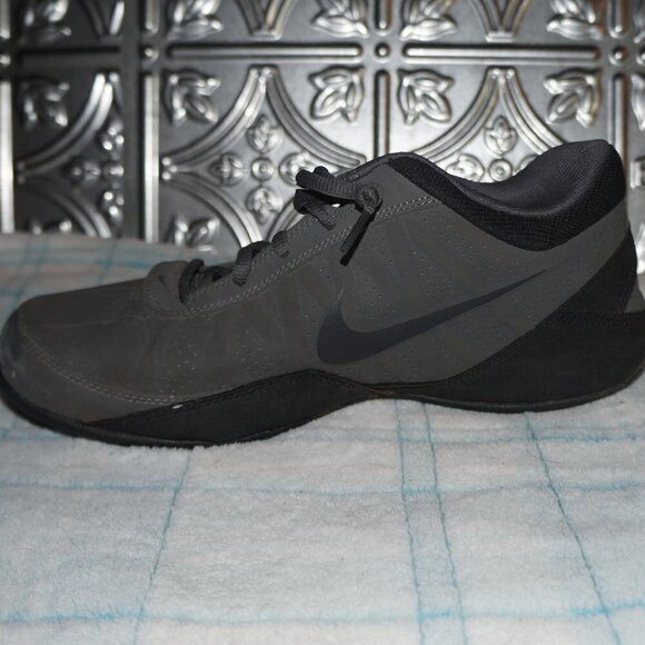 Nike Air Ring Leader Men's Size 8 Low 488102-002 Black/Gray - Picture 6 of 8